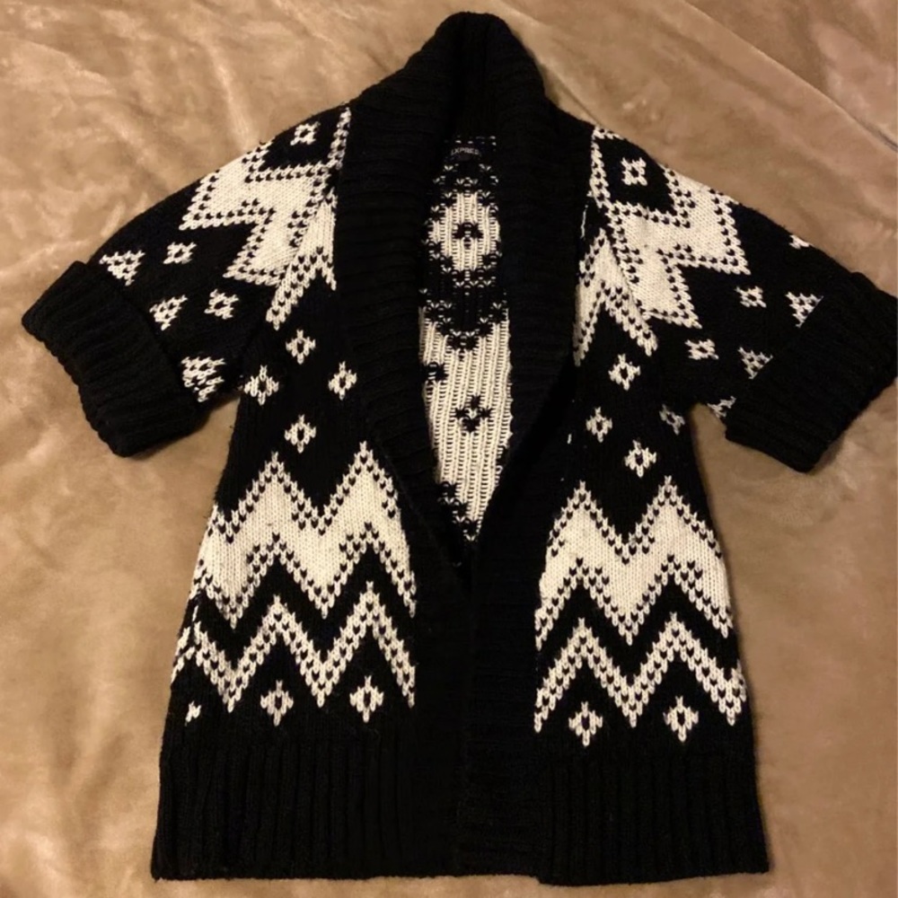Express knit cardigan